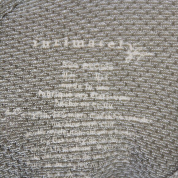 Free People Intimately Free Thermal Top Gray Green Medium Stretch Mock Neck - Picture 4 of 5